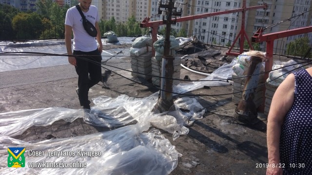 Выявлены нарушения при ремонте дома 97 к. 3 по Рублёвому шоссе. 0